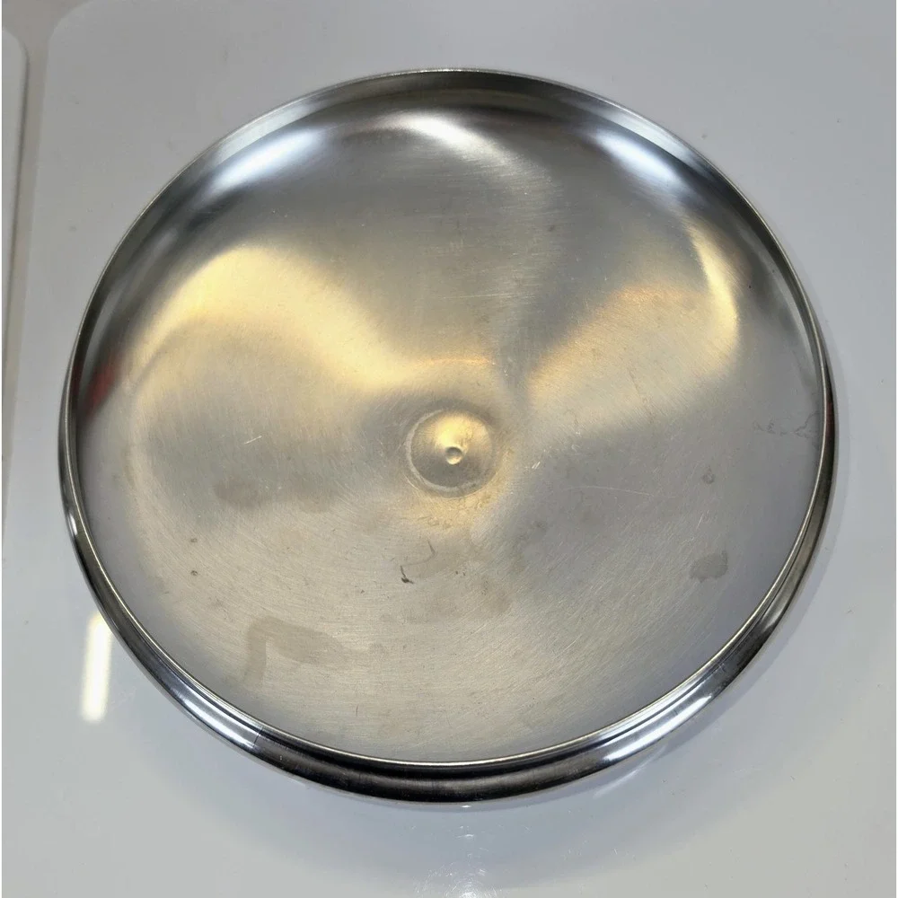 Vintage Revere Ware 2 qt -87 Sauce Pan, Copper Bottom, Stainless Steel, With Lid